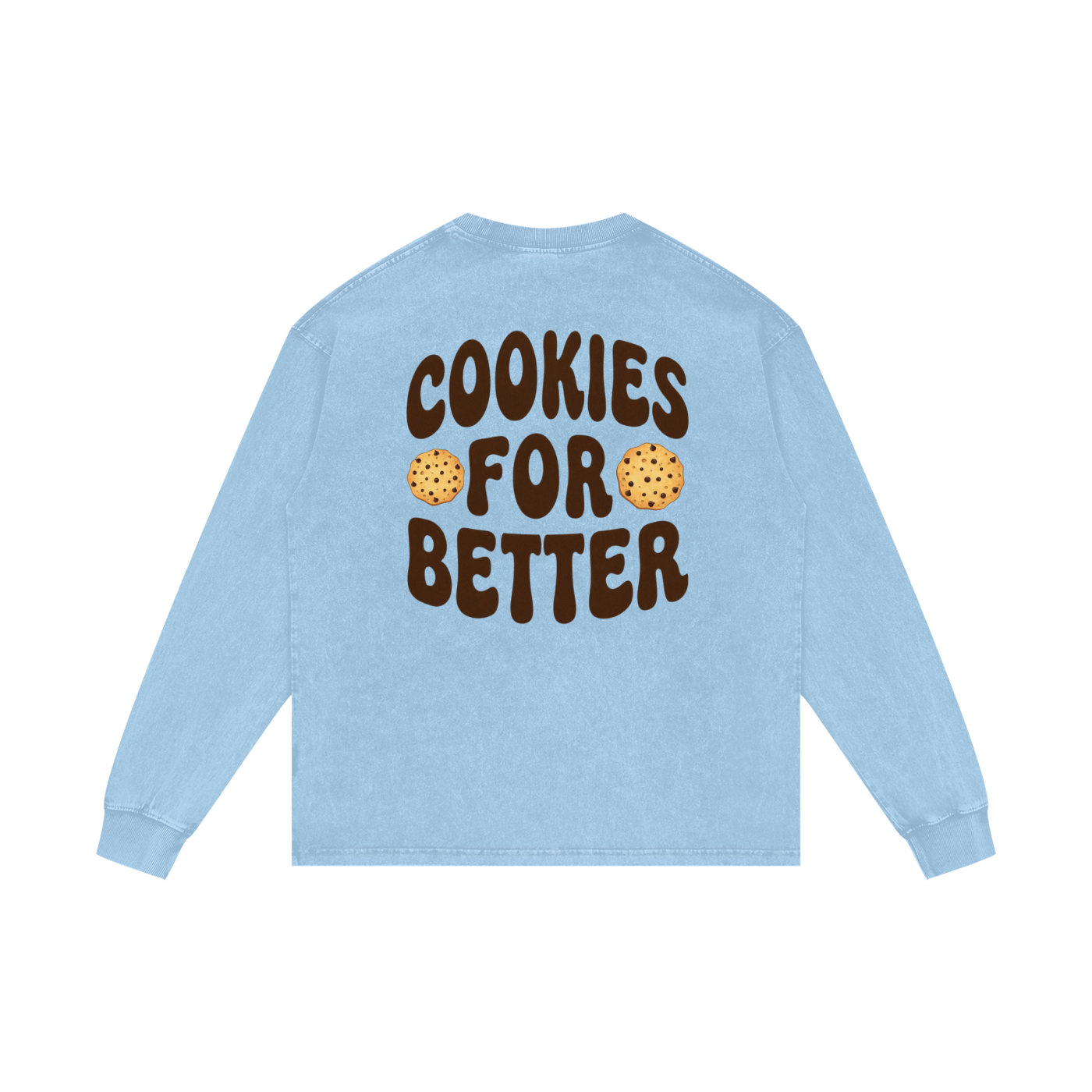 Acid Wash Oversize Long Sleeve T-Shirt