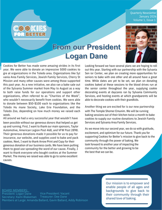 January 2026 Newsletter